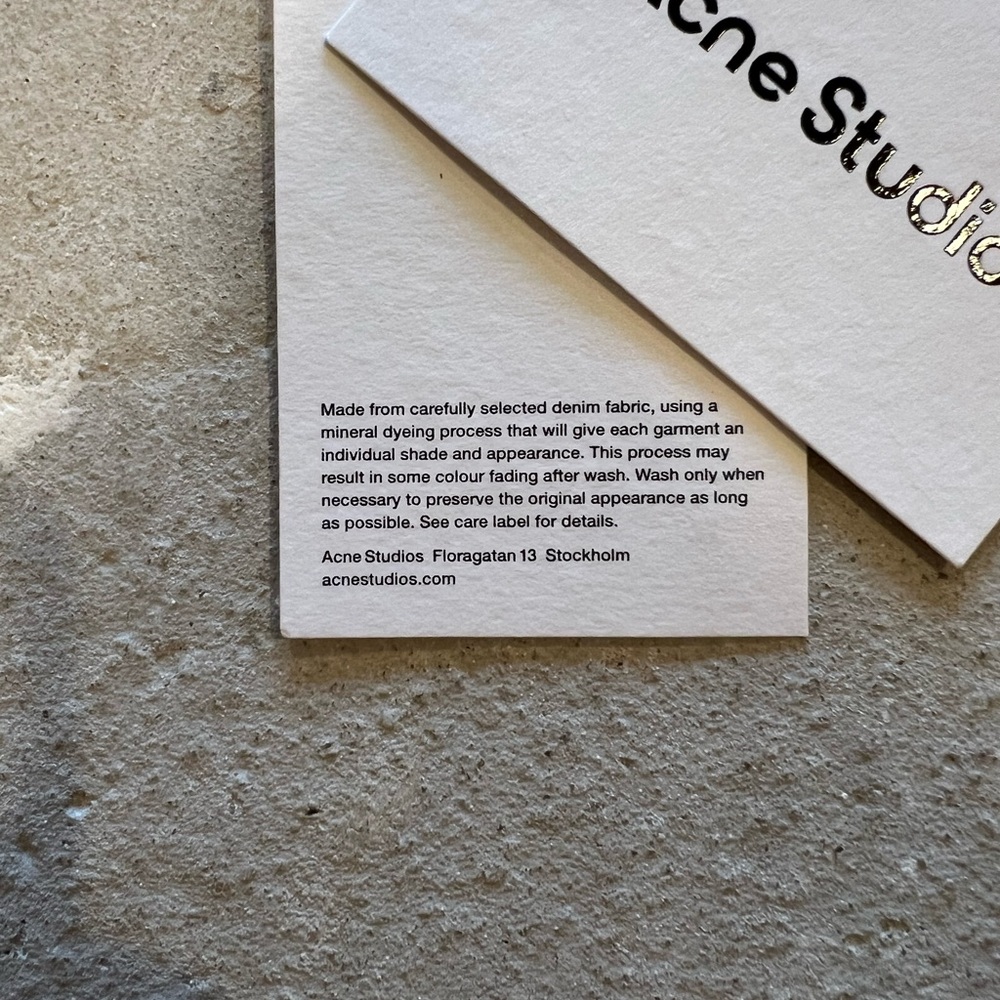 Acne Studios 3D Print Jeans - Picture 14 of 14